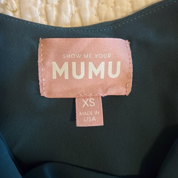 Show Me Your Mumu Jasmine Halter Midi Dress XS - Picture 5 of 7